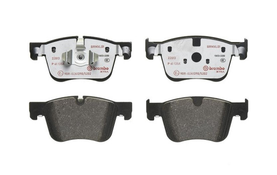 Brake pad set, disc brake P 61 135X Brembo, Image 3