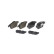 Brake pad set, disc brake P 61 136 Brembo, Thumbnail 3