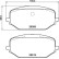 Brake pad set, disc brake P 61 142 Brembo, Thumbnail 4