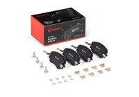 Brake pad set, disc brake P 61 145 Brembo