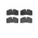 Brake Pad Set, disc brake P 65 005 Brembo