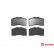 Brake Pad Set, disc brake P 65 006 Brembo, Thumbnail 3