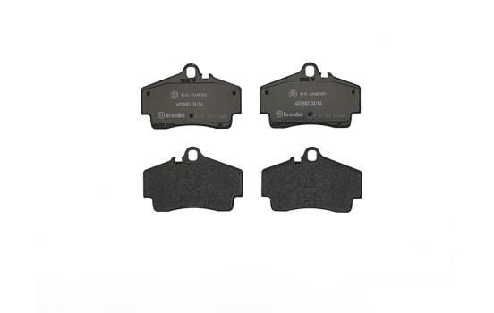 Brake Pad Set, disc brake P 65 008 Brembo, Image 3