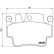 Brake Pad Set, disc brake P 65 009 Brembo, Thumbnail 3