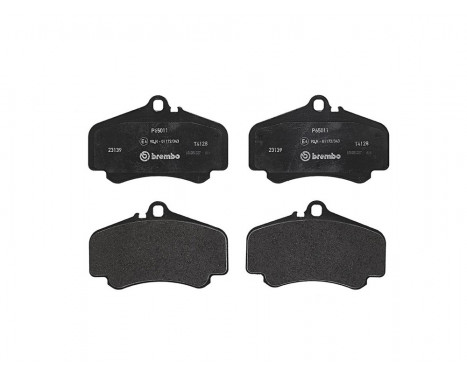 Brake Pad Set, disc brake P 65 011 Brembo