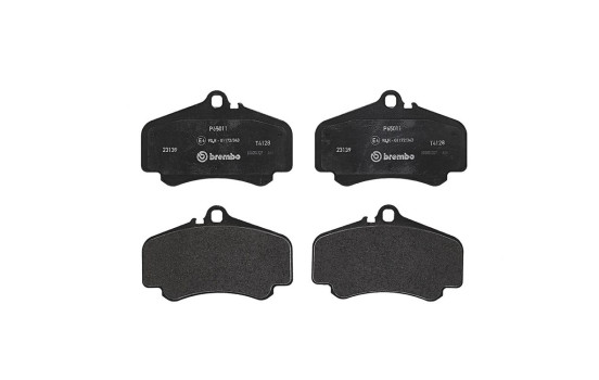 Brake Pad Set, disc brake P 65 011 Brembo