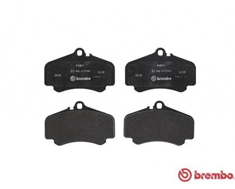 Brake Pad Set, disc brake P 65 011 Brembo, Image 3
