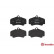 Brake Pad Set, disc brake P 65 011 Brembo, Thumbnail 3