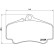 Brake Pad Set, disc brake P 65 011 Brembo, Thumbnail 3