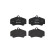 Brake Pad Set, disc brake P 65 011 Brembo, Thumbnail 3