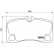 Brake Pad Set, disc brake P 65 013 Brembo, Thumbnail 2