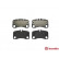 Brake Pad Set, disc brake P 65 013 Brembo, Thumbnail 3