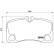 Brake Pad Set, disc brake P 65 013 Brembo, Thumbnail 3