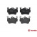 Brake Pad Set, disc brake P 65 014 Brembo, Thumbnail 2