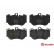 Brake Pad Set, disc brake P 65 016 Brembo, Thumbnail 3