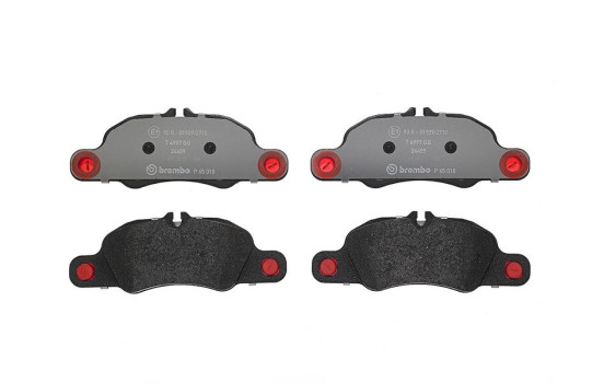 Brake Pad Set, disc brake P 65 018 Brembo, Image 3
