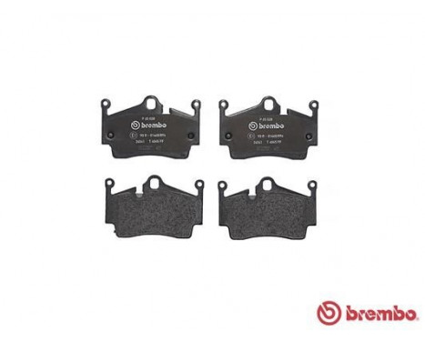 Brake Pad Set, disc brake P 65 028 Brembo, Image 3