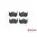 Brake Pad Set, disc brake P 65 028 Brembo, Thumbnail 3