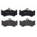 Brake Pad Set, disc brake P 65 032 Brembo, Thumbnail 2