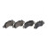 Brake pad set, disc brake P 65 041 Brembo, Thumbnail 2