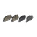Brake pad set, disc brake P 65 043 Brembo, Thumbnail 3