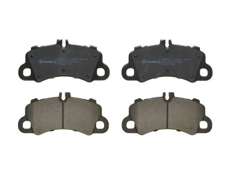 Brake pad set, disc brake P 65 043 Brembo, Image 4