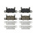 Brake pad set, disc brake P 65 044 Brembo, Thumbnail 3