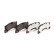 Brake pad set, disc brake P 65 046 Brembo, Thumbnail 2