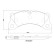 Brake pad set, disc brake P 65 047 Brembo, Thumbnail 4