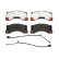 Brake pad set, disc brake P 65 049 Brembo, Thumbnail 3