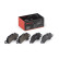 Brake pad set, disc brake P 65 052 Brembo