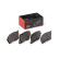 Brake pad set, disc brake P 65 057 Brembo, Thumbnail 2