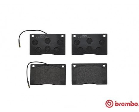 Brake Pad Set, disc brake P 68 012 Brembo, Image 2