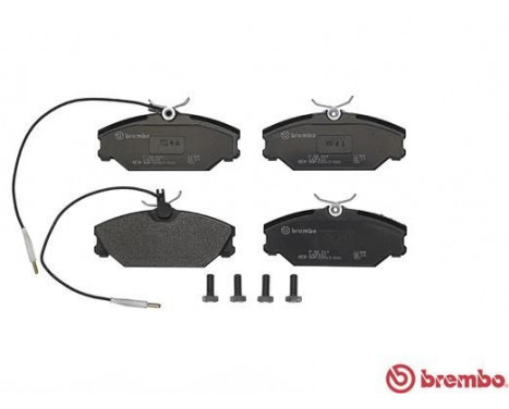 Brake Pad Set, disc brake P 68 014 Brembo, Image 2