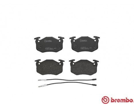 Brake Pad Set, disc brake P 68 015 Brembo, Image 2