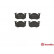 Brake Pad Set, disc brake P 68 020 Brembo, Thumbnail 2