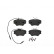 Brake Pad Set, disc brake P 68 022 Brembo, Thumbnail 3