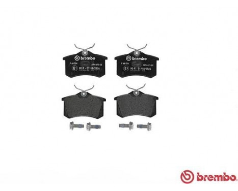 Brake Pad Set, disc brake P 68 024 Brembo, Image 2