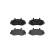 Brake Pad Set, disc brake P 68 025 Brembo, Thumbnail 3