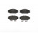 Brake Pad Set, disc brake P 68 027 Brembo