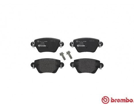 Brake Pad Set, disc brake P 68 028 Brembo, Image 2
