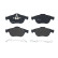 Brake Pad Set, disc brake P 68 030 Brembo, Thumbnail 3