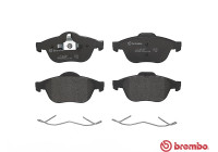 Brake Pad Set, disc brake P 68 032 Brembo