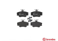 Brake Pad Set, disc brake P 68 038 Brembo