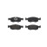 Brake Pad Set, disc brake P 68 039 Brembo, Thumbnail 3