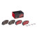 Brake pad set, disc brake P 68 067X Brembo, Thumbnail 2