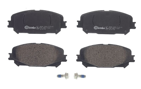 Brake Pad Set, disc brake P 68 071 Brembo, Image 2