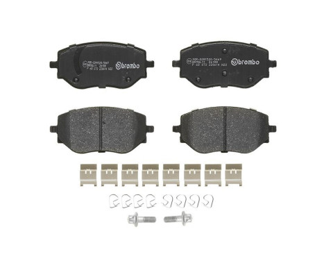 Brake pad set, disc brake P 68 073 Brembo