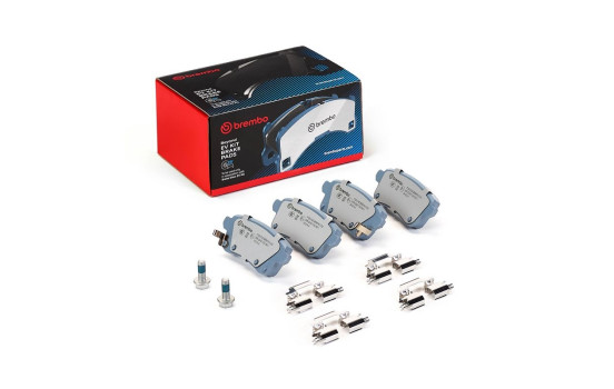 Brake pad set, disc brake P 68 074E Brembo, Image 2