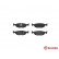 Brake Pad Set, disc brake P 71 003 Brembo, Thumbnail 2